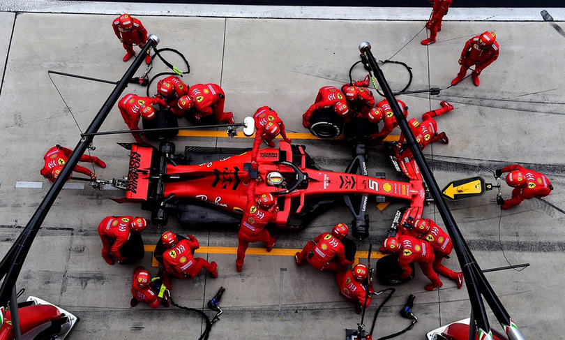 Pit Stop Ferrari