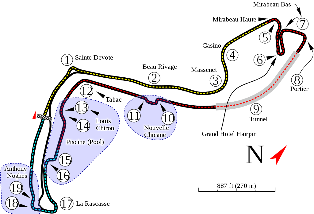 circuito cittadino di Monaco